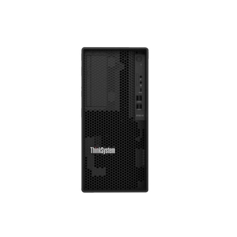 Lenovo ThinkSystem ST50 V2 Server with Intel Xeon E-2324G, 2x960GB SSD, 16GB RAM, 500W Power Supply