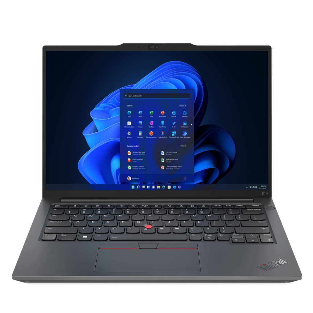 ThinkPad E14 Gen 5 Intel CT1 03: Sleek and powerful laptop with Intel Core processor and advanced security features